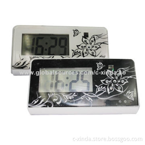 Night Vision Clock Camera with Motion Detect and Remote Control, with 6pcs Night-vision Lights